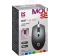 Mysz przewodowa Defender DOT MB-986 1600dpi 4P podświetlana LED backlight - 1341982