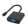 Adapter Qoltec Micro HDMI M / VGA |+3.5mm AUX | 0,2m - 1630020