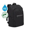 Plecak do notebooka 17,3" RIVACASE ECO Alpendorf 7569, czarny, z ekologicznego, wodoodpornego materiału z recyklingu (rPET) - 1751087