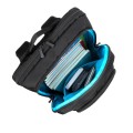 Plecak do notebooka 17,3" RIVACASE ECO Alpendorf 7569, czarny, z ekologicznego, wodoodpornego materiału z recyklingu (rPET) - 1751050