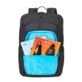 Plecak do notebooka 17,3" RIVACASE ECO Alpendorf 7569, czarny, z ekologicznego, wodoodpornego materiału z recyklingu (rPET) - 1751063