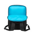 Plecak do notebooka 17,3" RIVACASE ECO Alpendorf 7569, czarny, z ekologicznego, wodoodpornego materiału z recyklingu (rPET) - 1751047