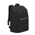 Plecak do notebooka 17,3" RIVACASE ECO Alpendorf 7569, czarny, z ekologicznego, wodoodpornego materiału z recyklingu (rPET) - 1751076