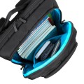 Plecak do notebooka 17,3" RIVACASE ECO Alpendorf 7569, czarny, z ekologicznego, wodoodpornego materiału z recyklingu (rPET) - 1751057