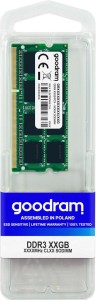 Pamięć SODIMM DDR3 GOODRAM 8GB (1x8GB) 1333MHz CL9 1,5V