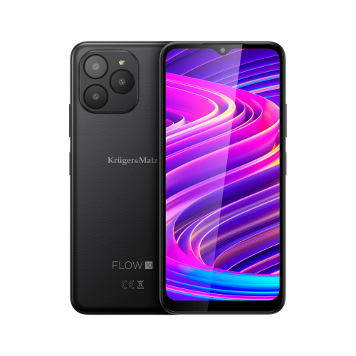 KRUGER & MATZ SMARTFON FLOW 10 CZARNY - 1745486