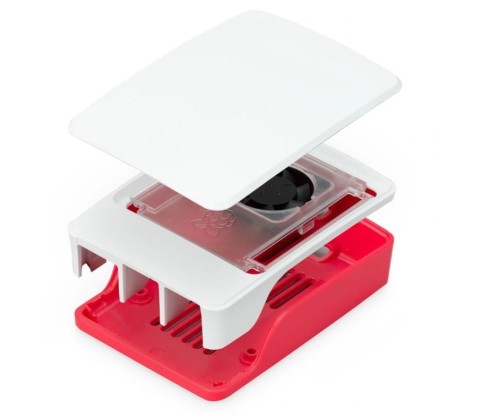 Raspberry Pi Obudowa do Pi 5 Czerwono/biała - 1730989