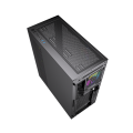 GEMBIRD OBUDOWA FORNAX X450MAX MIDI-TOWER (2X USB 3.0, 2X USB 2.0, 1X USB-C, HD AUDIO, SZKLANY PANEL BOCZNY, ARGB) CZARNA - 1684377