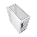 GEMBIRD OBUDOWA FORNAX X450MAX MIDI-TOWER (2X USB 3.0, 2X USB 2.0, 1X USB-C, HD AUDIO, SZKLANY PANEL BOCZNY, ARGB) BIAŁA - 1684383