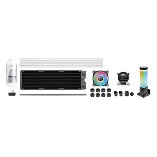 THERMALTAKE PACIFIC CLM360 RIING DUO 12CM X3 HARD TUBE TRANSPARENT CL-W335-CU12SW-A - 1733915
