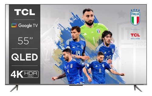 Telewizor 55'' TCL 55C635 QLED (4K UHD HDR DVB-T2/HEVC Android) (WYPRZEDAŻ) - 1696348