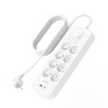 BELKIN LISTWA ZASILAJĄCA 8-PORTS + 1XUSB-A/1XUSB-C, 900J - 1735502