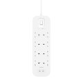 BELKIN LISTWA ZASILAJĄCA 8-PORT + DUAL USB-C, 30W, 900J - 1730197