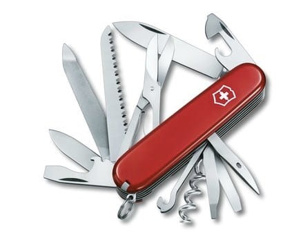Scyzoryk Victorinox Ranger, 21 f, 91mm, czerwony - 1672832