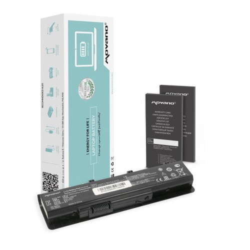 Bateria Movano do notebooka Asus N45, N55, N75 (10.8V-11.1V) (4400 mAh) - 1627022