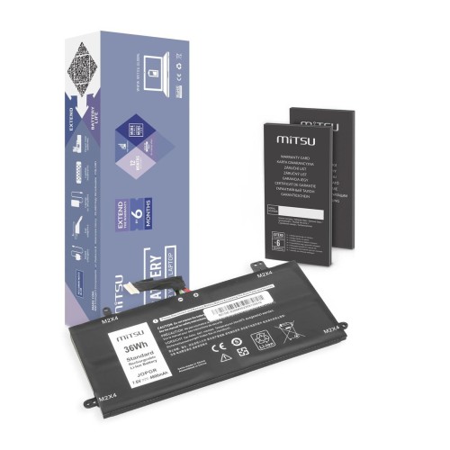 Bateria Mitsu do notebooka Dell Latitude 12 (5285), 5289 (7.4V-7.6V) (4800 mAh) - 1626912