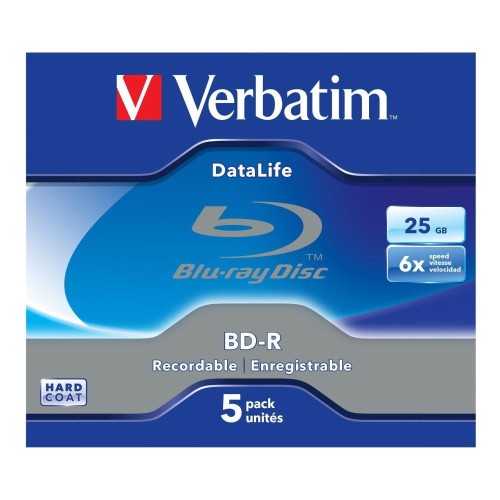 BD-R Verbatim Datalife 25GB 6x (Jewel Case 5) - 1669778
