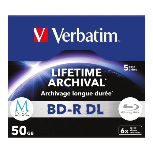 BD-R DL Verbatim M-Disc 50GB 6x (Jewel Case 5) - 1669777