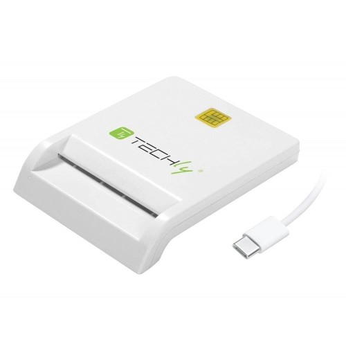 Czytnik Techly USB-C Kart Stykowych / Samrt Card - 1468890