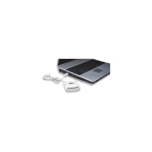 Czytnik kart Manhattan USB 1.1, Smart Card, biały