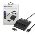 Czytnik kart chipowych ID Qoltec SCR-0636 | USB typu C - 1009950