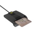 Czytnik kart chipowych ID Qoltec SCR-0634 | USB typu C - 1009967