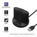 Czytnik kart chipowych ID Qoltec SCR-0632 | USB typu C - 1009945