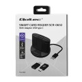 Czytnik kart chipowych ID Qoltec SCR-0632 | USB typu C - 1009949