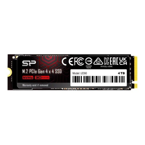 Dysk SSD Silicon Power UD90 4TB M.2 PCIe NVMe Gen4x4 NVMe 1.4 (5000/4800 MB/s) - 1633111