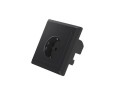 Gniazdo podtynkowe Lanberg 230V pojedyncze + 2x USB 2.1 A schuko czarne - 1398239