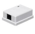 Gniazdo natynkowe kompletne 1xRJ45 8p8c UTP Cat6 LSA Netrack - 1399897