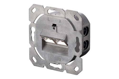 Gniazdo natynkowe DIGITUS 2x RJ45 ekranowane  kat. 5e - 1396200