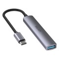 HUB USB-C Unitek H1208B 1xUSB-A 5 Gbps, 3xUSB-A 2.0 alu - 1744065
