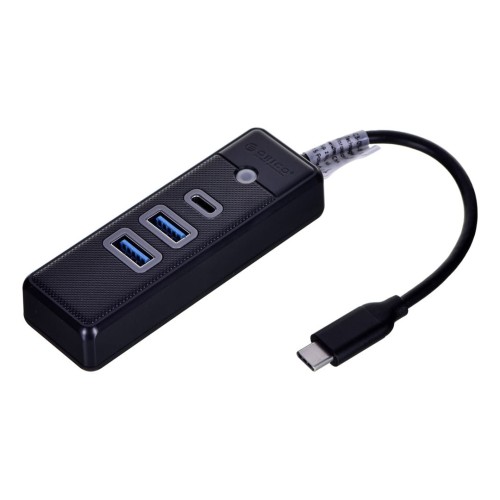 HUB USB-C Orico PWC2U-C3-015-BK-EP  2x USB-A 3.1 + USB-C, czarny - 1491933