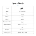 HUB USB-C Orico PAPW4A-C3-015-BK-EP 4 x USB-A 3.0 5Gbps, czarny - 1690344