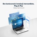 Hub USB-C Orico PAPW2AC-C3-015-BK-EP 2x USB-A, 2x USB-C, PD 100W - 1690354