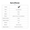 Hub USB-C Orico PAPW2AC-C3-015-BK-EP 2x USB-A, 2x USB-C, PD 100W - 1690355