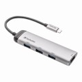 Hub USB Verbatim Multi Port 4x USB 3.0 1x USB-C - 1667572