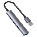 Hub USB Unitek H1208A 1xUSB-A 5 Gbps, 3xUSB-A 2.0 alu - 1744060