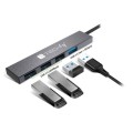 Hub USB Techly 4-portowy USB3.2 Gen1 - 1628247