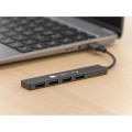 Hub USB Techly 4-portowy USB3.2 Gen1 - 1628248
