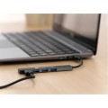 Hub USB Techly 4-portowy USB3.2 Gen1 - 1628243