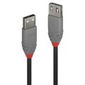 Przedłużacz USB 2.0 LINDY Typu A Anthra Line 1m Czarny - 1378637