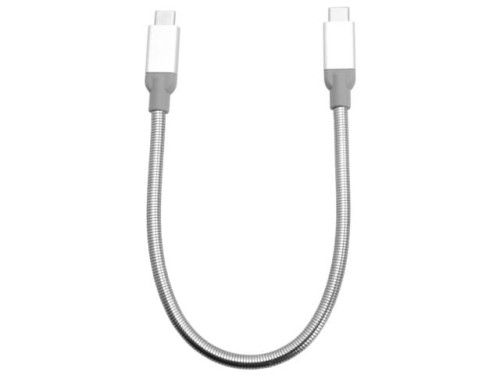 Kabel Verbatim USB-C(M) - USB-C(M) 3.1 Gen 2 0.3m srebrny - 1668719