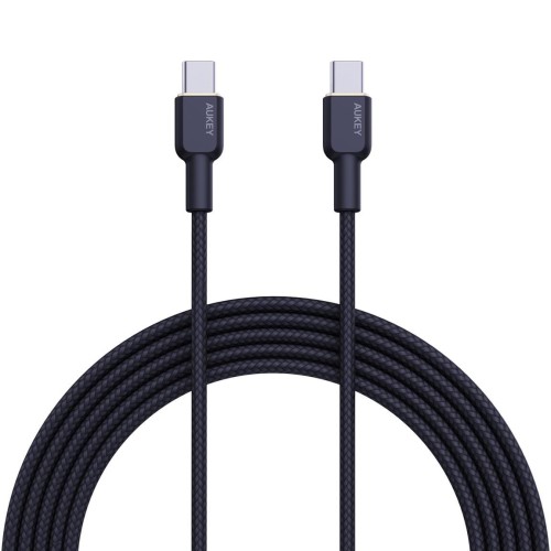 Kabel USB-C Aukey CB-NCC2 BK PD 60W, 1,8m, m/m - 1753585