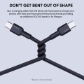 Kabel USB-C Aukey CB-NCC2 BK PD 60W, 1,8m, m/m - 1753587