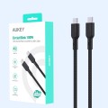Kabel USB-C Aukey CB-KCC102 BK PD 100W, 1,8m, m/m - 1753584
