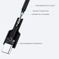 Kabel USB Aukey CB-CD30 BK USB-A - USB-C, QC, 0,9 m - 1753619