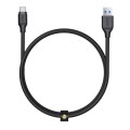Kabel USB Aukey CB-AC1 BK USB-A - USB-C 5Gbps, QC 3.0, 1,2m - 1753553