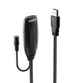 Kabel USB 3.0 LINDY Active Extension 10m czarny - 1629848